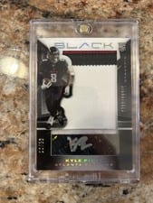 2021 Panini Black Sizeable Signatures Rookie Jersey Kyle Pitts #SRJ-KP card
