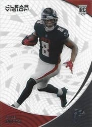 2021 Panini Chronicles Clear Vision Rookies Kyle Pitts #CVR-4 card