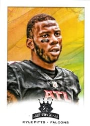 2021 Panini Chronicles Gridiron Kings Kyle Pitts #GK-22 card
