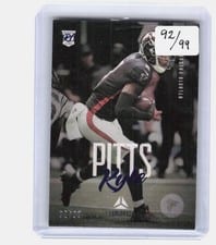 2021 Panini Chronicles Luminance Kyle Pitts #210 card