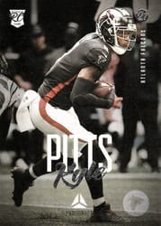 2021 Panini Chronicles Luminance Update Rookies Kyle Pitts #210 card