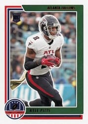 2021 Panini Chronicles Stars & Stripes Kyle Pitts #STS-KPI card