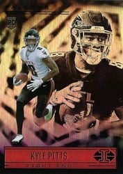 2021 Panini Illusions Base Set Kyle Pitts #72 card
