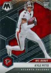 2021 Panini Mosaic Base Set Kyle Pitts #250 card