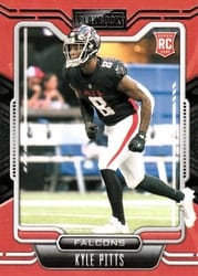 2021 Panini Playbook Base Set Kyle Pitts #104 card
