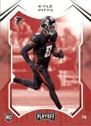 2021 Panini Playoff Base Set Kyle Pitts #204 card