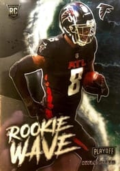2021 Panini Playoff Rookie Wave Kyle Pitts #RW-KPI card