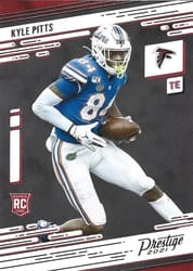 2021 Panini Prestige Base Set Kyle Pitts #210 card