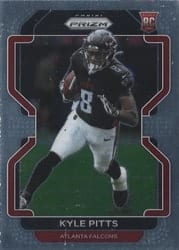 2021 Panini Prizm Base Set Kyle Pitts #341 card