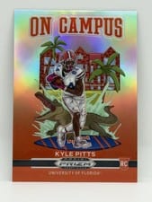 2021 Panini Prizm Draft Picks On Campus Kyle Pitts #OC-KP card