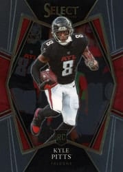 2021 Panini Select Base Set Kyle Pitts #146 card
