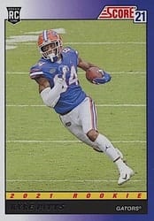 2021 Score 1991 Throwback Kyle Pitts #TB6 card