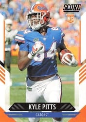 2021 Score Base Set Kyle Pitts #322 card
