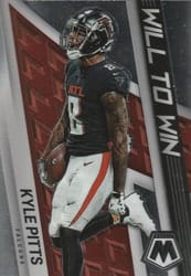2022 Panini Mosaic Will to Win Kyle Pitts #WW-17 card