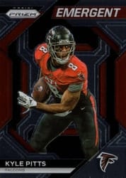 2023 Panini Prizm Emergent Kyle Pitts #13 card
