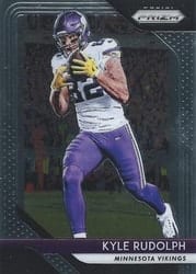 2018 Panini Prizm Base Set Kyle Rudolph #81 card