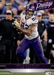 2019 Panini Prestige Base Set Kyle Rudolph #63 card