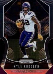 2019 Panini Prizm Base Set Kyle Rudolph #126 card