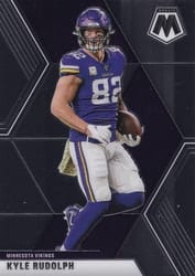 2020 Panini Mosaic Base Set Kyle Rudolph #131 card
