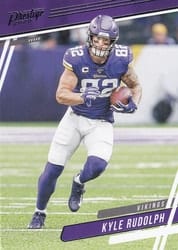 2020 Panini Prestige Base Set Kyle Rudolph #197 card