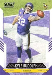 2021 Score Base Set Kyle Rudolph #154 card