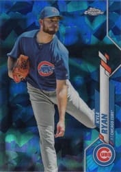 2020 Topps Chrome Update Sapphire Edition Base Set Kyle Ryan #U-27 card
