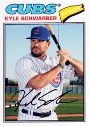 2018 Topps Archives Base Set Kyle Schwarber #111 card