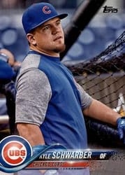 2018 Topps Base Set Kyle Schwarber #225 card