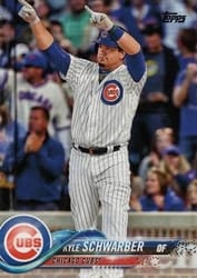 2018 Topps Base Set Kyle Schwarber #225 card
