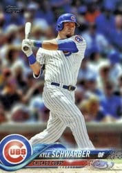 2018 Topps Base Set Kyle Schwarber #225 card