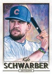 2018 Topps Gallery Base Set Kyle Schwarber #152 card