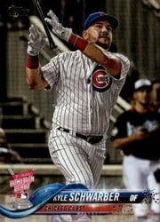 2018 Topps Update Base Set Kyle Schwarber #US59 card