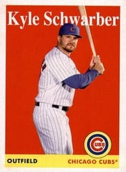 2019 Topps Archives Base Set Kyle Schwarber #48 card