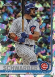 2019 Topps Chrome Sapphire Edition Base Set Kyle Schwarber #349 card