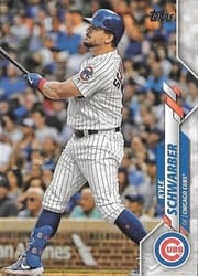 2020 Topps Base Set Kyle Schwarber #119 card
