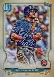 2020 Topps Gypsy Queen Base Set Kyle Schwarber #170 card
