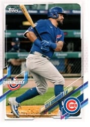 2021 Topps Opening Day Base Set Kyle Schwarber #137 card