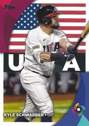 2023 Topps 2023 World Baseball Classic Stars Kyle Schwarber #WBC-36 card