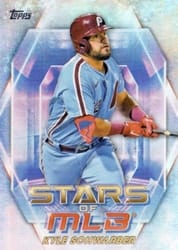 2023 Topps Stars of MLB Kyle Schwarber #SMLB-53 card