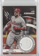 2024 Topps Rounding the Bases Relics Kyle Schwarber #RTB-KS card