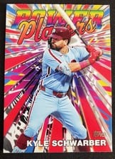 2025 Topps Power Players Kyle Schwarber #PP-5 card