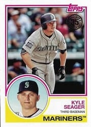 2018 Topps 1983 Topps Baseball 35th Anniversary Kyle Seager #83-34 card
