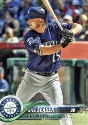 2018 Topps Base Set Kyle Seager #454 card