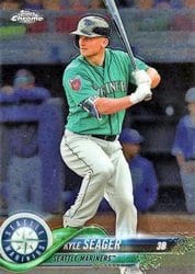2018 Topps Chrome Base Set Kyle Seager #159 card