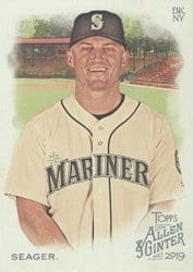 2019 Topps Allen & Ginter Base Set Kyle Seager #241 card