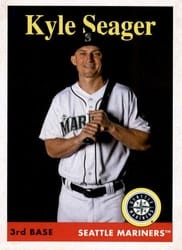 2019 Topps Archives Base Set Kyle Seager #54 card