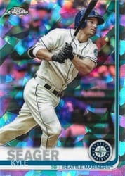 2019 Topps Chrome Sapphire Edition Base Set Kyle Seager #232 card
