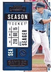 2020 Panini Contenders Base Set Kyle Seager #12 card