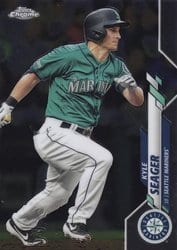 2020 Topps Chrome Base Set Kyle Seager #52 card