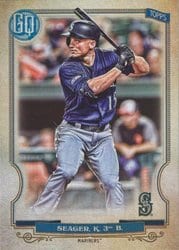 2020 Topps Gypsy Queen Base Set Kyle Seager #97 card